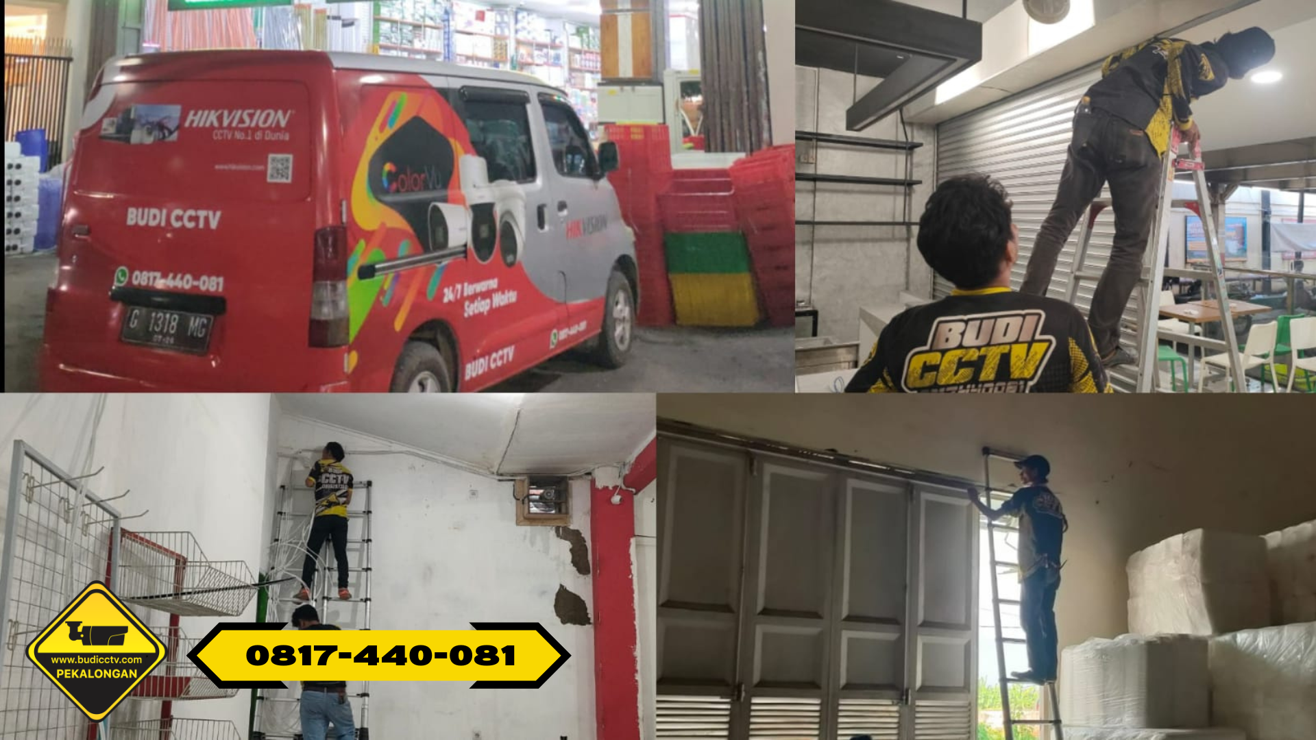 Toko Putra Jaya Tirto Pekalongan Kini Lebih Aman dengan IP Camera Hikvision dari Budi CCTV