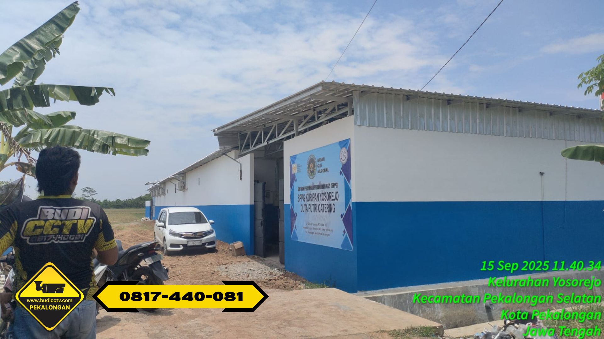 Dapur MBG Aman &amp; Terpantau dengan CCTV Hilook dari Budi CCTV