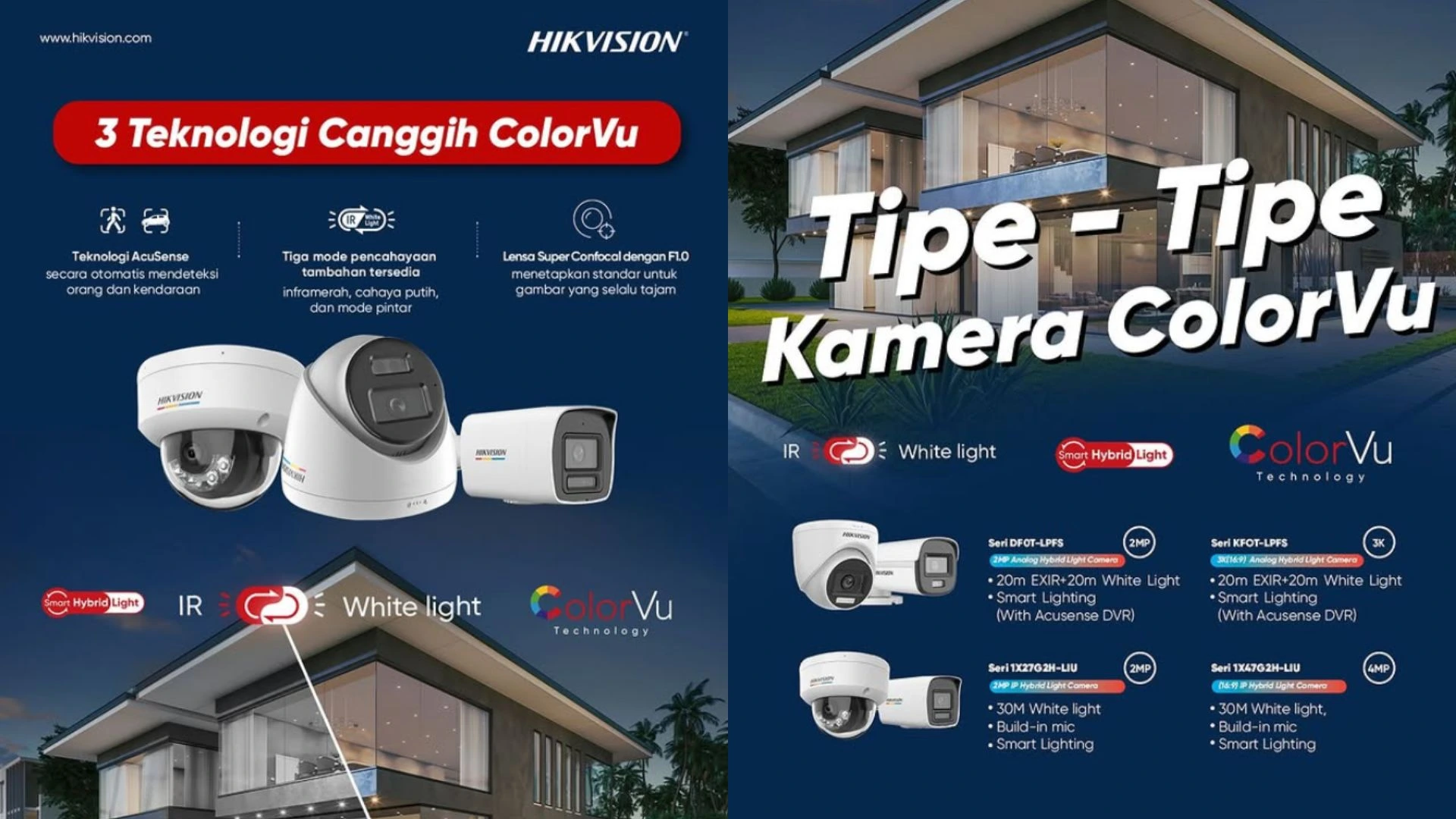 Pasang CCTV di Pekalongan - Hikvision ColorVu Camera