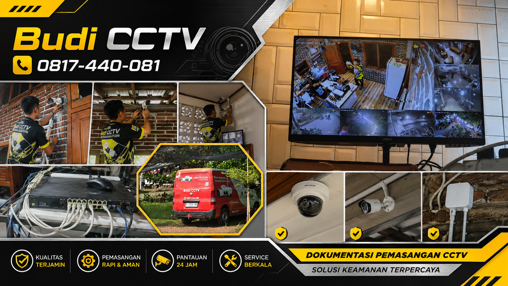 Restoran di Batang Kini Lebih Aman dengan CCTV Hikvision dari Budi CCTV
